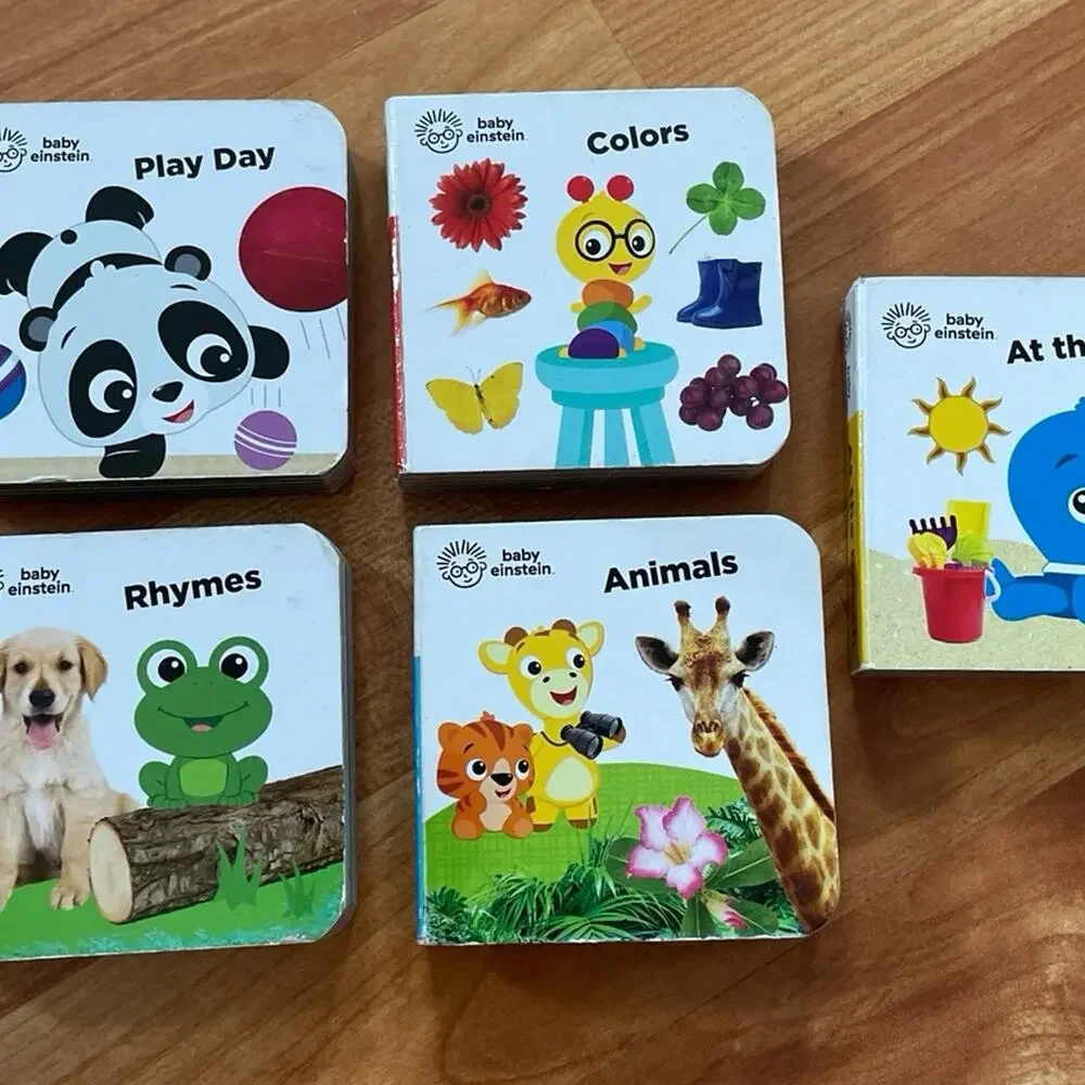 Bundle of 5 Baby Einstein Mini Books